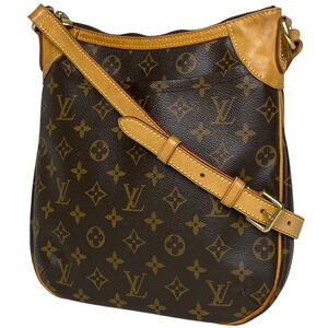 Louis Vuitton Odeon Crossbody Bag Monogram Brown